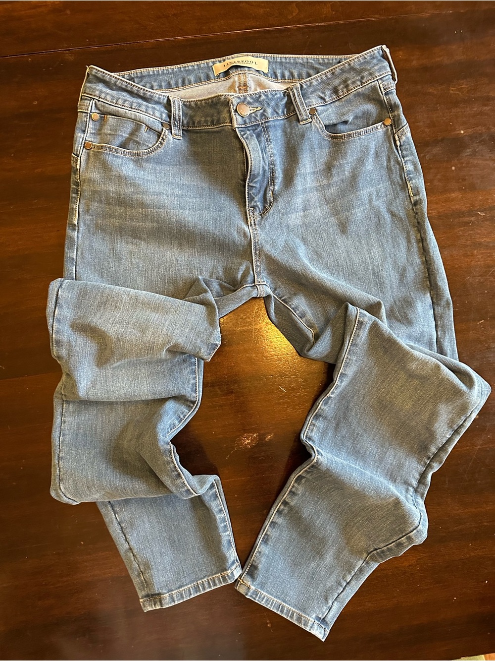 Liverpool Jeans Company Slim Straight Light Blue Denim Jeans